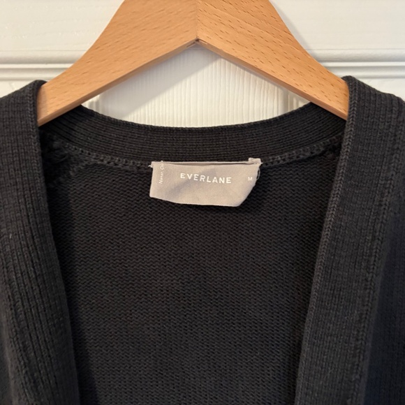 Everlane The Soft Cotton Square Cardigan Size M - Picture 5 of 5